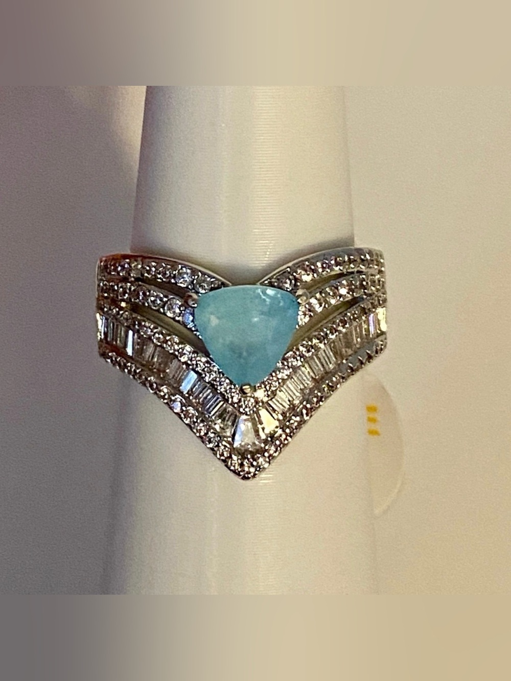 Bomb Party 2026 Blue Topaz Ring